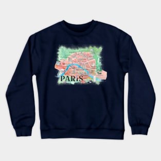 Paris, France Crewneck Sweatshirt